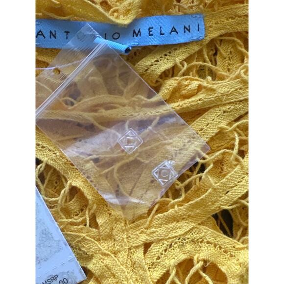 Antonio Melani NWT Colette Citrus Garden Dress L Mango Beach Cover Layered Look - Picture 8 of 13